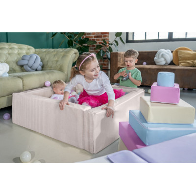 Soft play Corduroy ball pit with 300 balls Soft play Corduroy ball pit with 300 balls